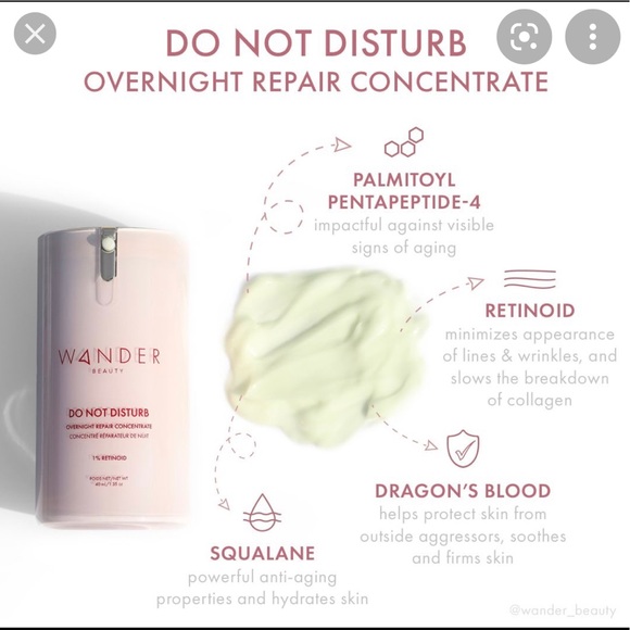 ๐Wander Beauty Do Not Disturb Repair Concentrate - Picture 4 of 6